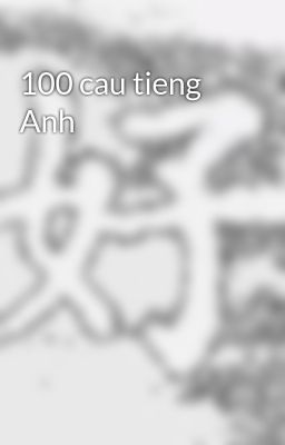 100 cau tieng Anh