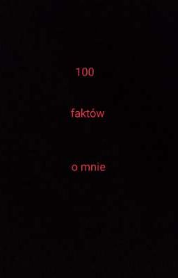 100 faktów o mnie 