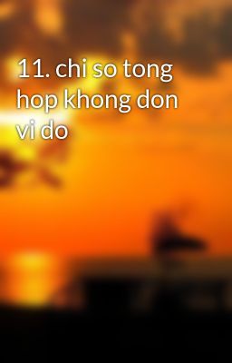 11. chi so tong hop khong don vi do