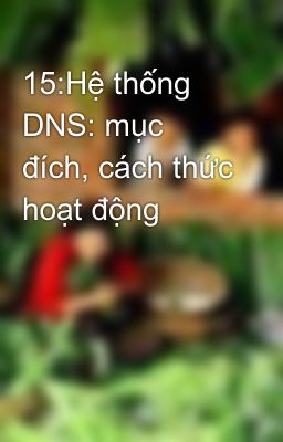 15:Hệ thống DNS: mục đích, cách thức hoạt động