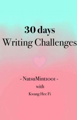 30 days Writting Challenges