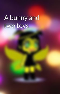 A bunny and two toys