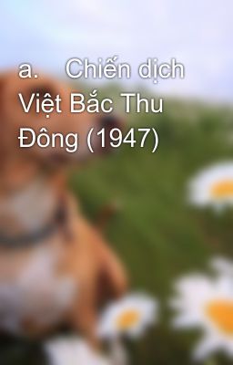 a.	Chiến dịch Việt Bắc Thu Đông (1947)