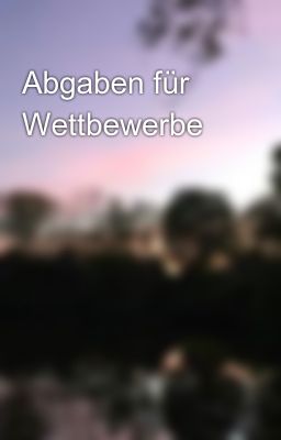 Abgaben für Wettbewerbe