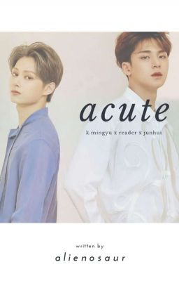 acute• k.mingyu x reader x junhui