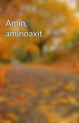 Amin, aminoaxit