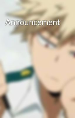 Announcement 