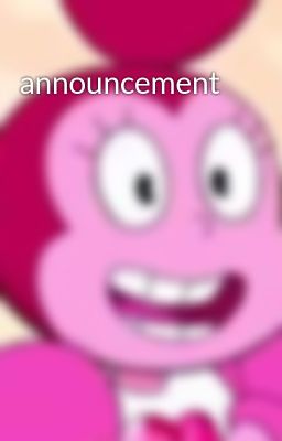 announcement