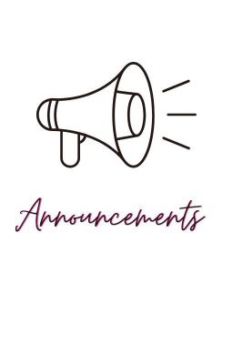 Announcements & Update Schedules