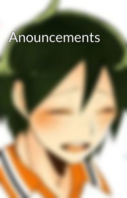 Anouncements