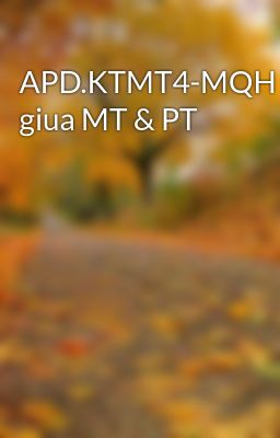 APD.KTMT4-MQH giua MT & PT