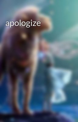 apologize