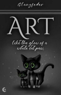 Art like the glow of a white cat paw