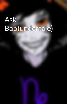 Ask Boo(undertale)