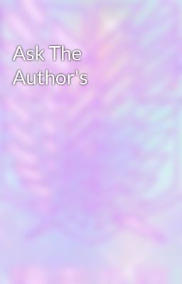 Ask The Author's