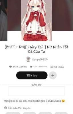 (Bách hợp +ĐN) [ Fairy Tail ] Nữ Nhân Tất Cả Của Ta (Phần 2) 