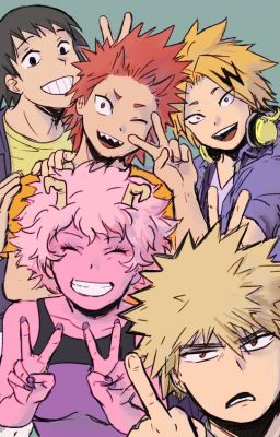 Baisers [MHA Bakusquad + SeroMina One-Shot]