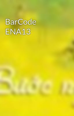 BarCode ENA13