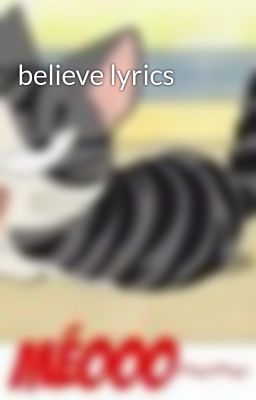 believe lyrics