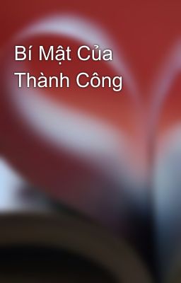 Bí Mật Của Thành Công