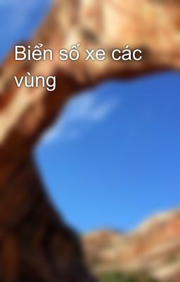 Biển số xe các vùng