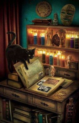 Black cat sleeping on a bookshelf !
