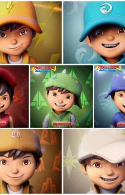 Boboiboy and Ejen Ali true and dare book