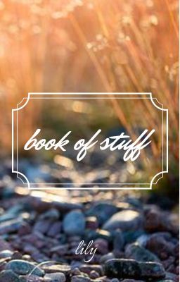 book of stuff