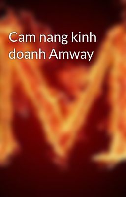 Cam nang kinh doanh Amway