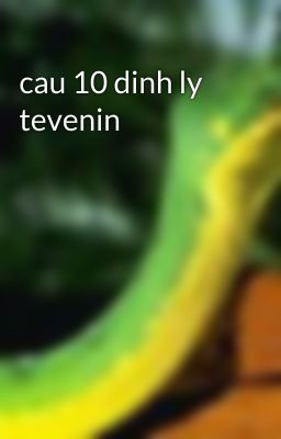 cau 10 dinh ly tevenin