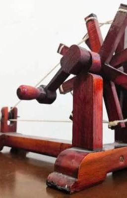 charkha... (the spinning wheel !)