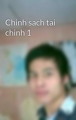 Chinh sach tai chinh 1