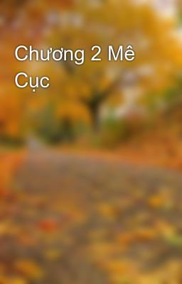 Chương 2 Mê Cục