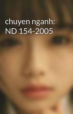 chuyen nganh: ND 154-2005