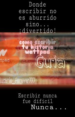 como escribir tu historia en wattpad guía 