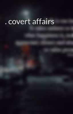 . covert affairs