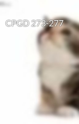 CPGD 273-277