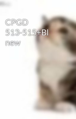 CPGD 513-515+Bl new