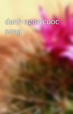 danh ngon cuoc song