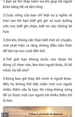 Đánh Thức và Tiến Bộ