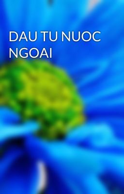 DAU TU NUOC NGOAI