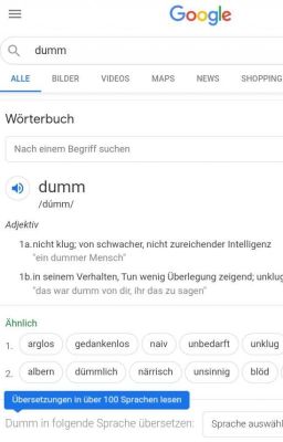 Der Inbegriff von Dummheit?¯\_(ツ)_/¯  