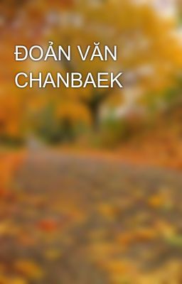 ĐOẢN VĂN CHANBAEK