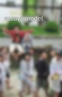 essays model