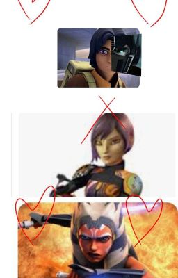 Ezra Bridger Prime x Sabine y Ahsoka 