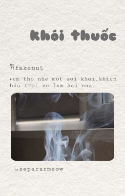 fakenut | khói thuốc.