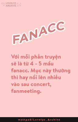 [FANACC] Tổng hợp Fanacc về Lovelyz