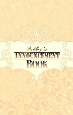 Febby's Announcement Book