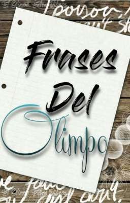 Frases Del Olimpo. Vol 3