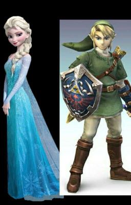 Frozen The ice queen and the hero swords man